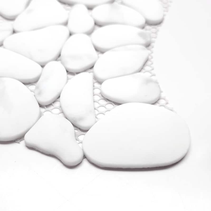 12"×12" Pebble Glass Mosaic Wall Tile（10 sheets/10sqft）