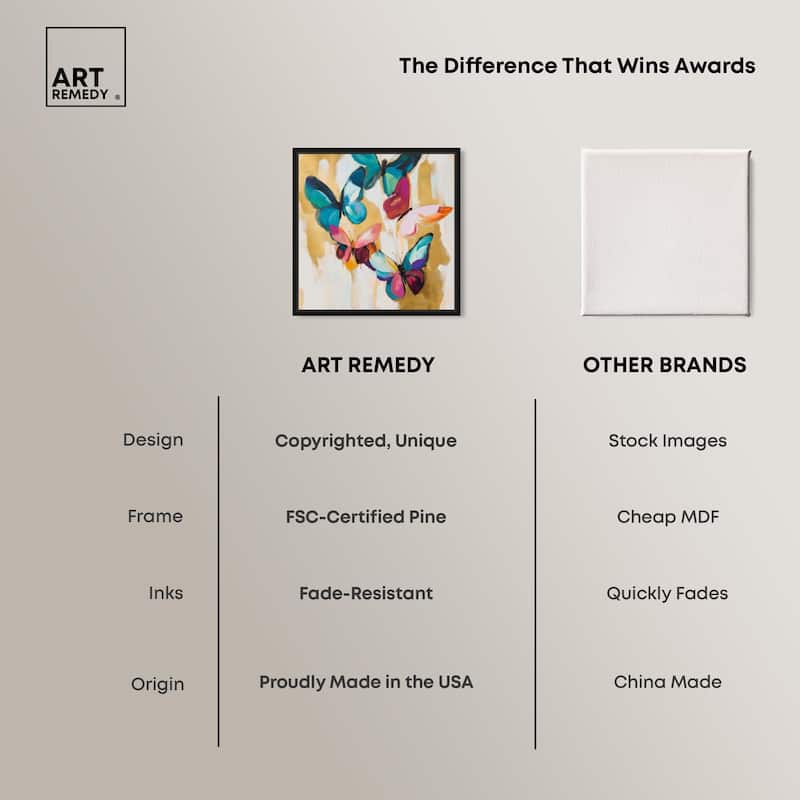 Wings in Waltz II Canvas by Art Remedy