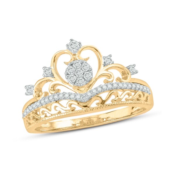 rose gold princess crown