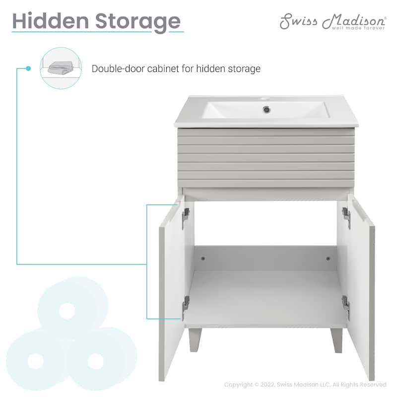 Bernay 24" Bathroom Vanity