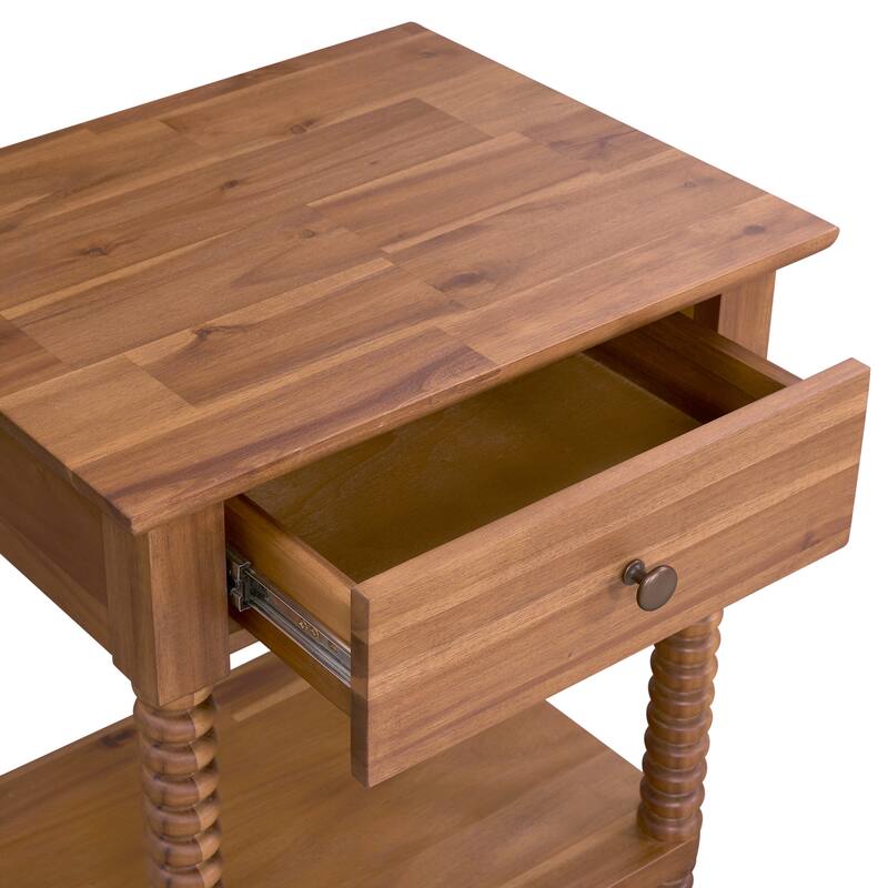NPD Furniture Azella 1 Drawer Nightstand