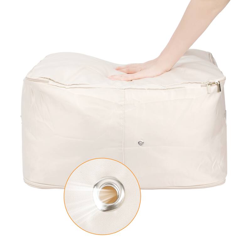 1 Pack Foldable Clothes Storage, Storage Bags, Moving Bags for Organizing Clothing, Storage Containers with Handles