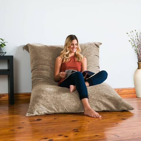 Jaxx Floor Chenille Pillow Bean Bag Lounger