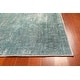preview thumbnail 4 of 7, Domani Grove Machine Washable Distressed in Teal Area Rug