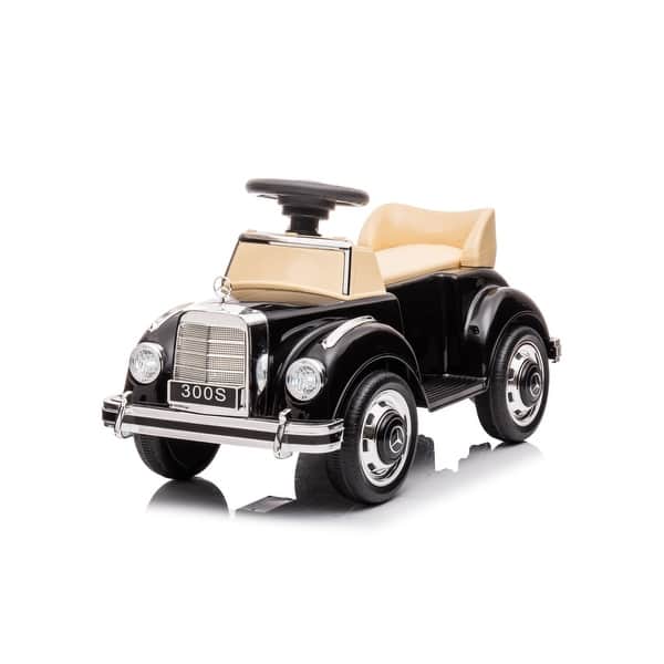 slide 2 of 11, 6V Mercedes Benz 300S 1 Seater Mini Ride-On Car for Kids