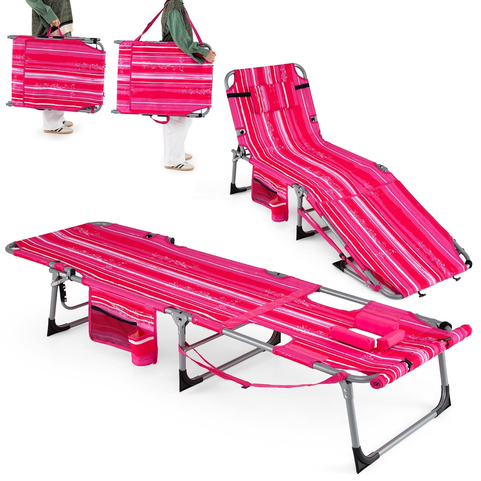 Option Pink Stripe