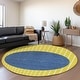 preview thumbnail 131 of 132, Premium Washable Super Soft Modern Zen Mayfield Rug Yellow - 8' x 8'