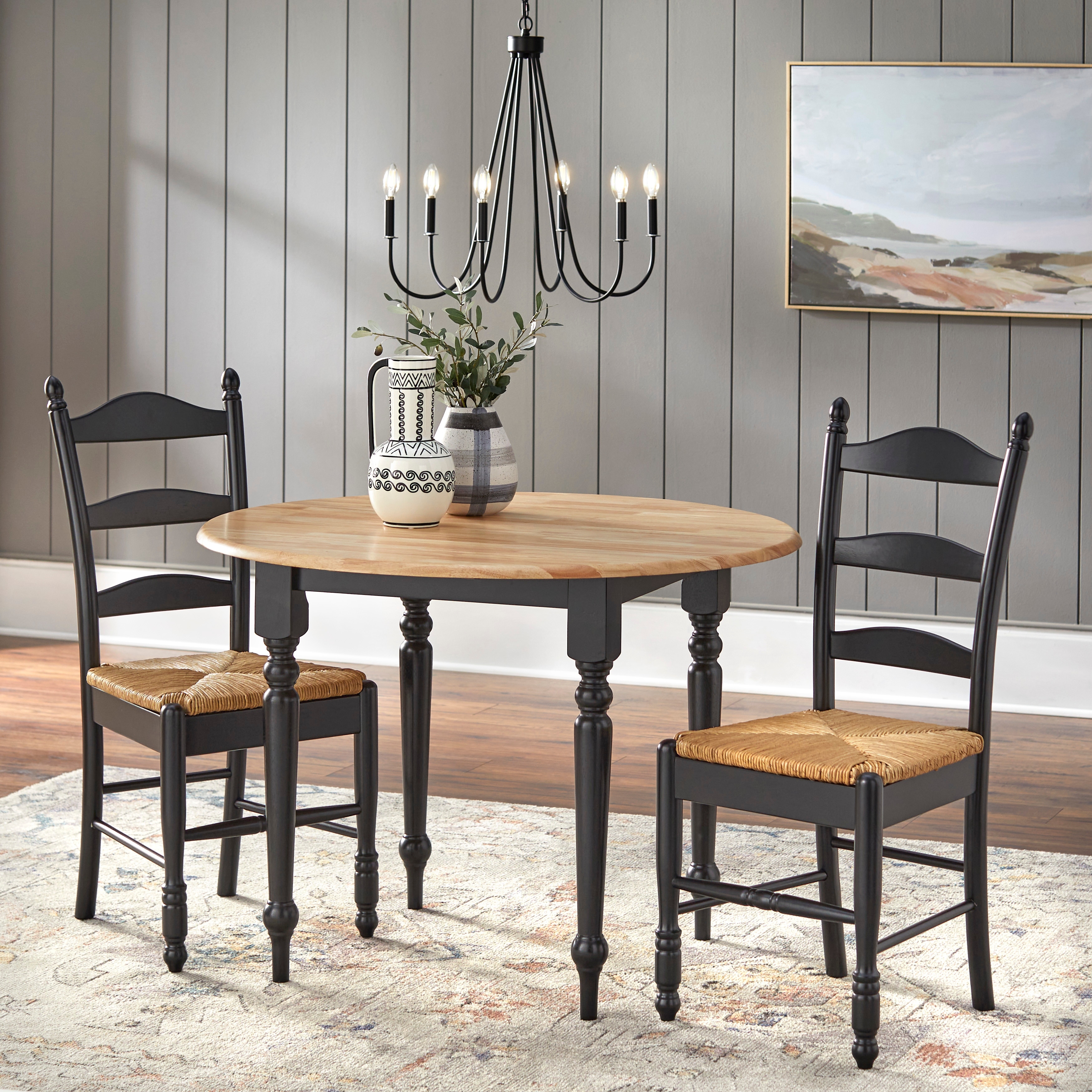 Simple Living 3-Piece Jessie Ladder back Dining Set