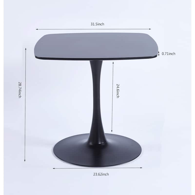 Mid-century Dining Table With Mdf Table Top
