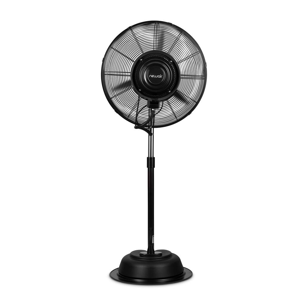NewAir 24” Pedestal Misting Fan with 7500 CFM of Power and Adjustable Mist Settings