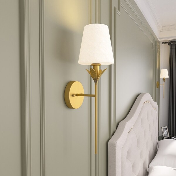 Modern 1 light LED Dimmable Sconce Gold Wallchiere Bed Bath Beyond 39834395