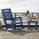 preview thumbnail 115 of 134, WINSOON All Weather HIPS Outdoor Rocking Chair, Set of 2