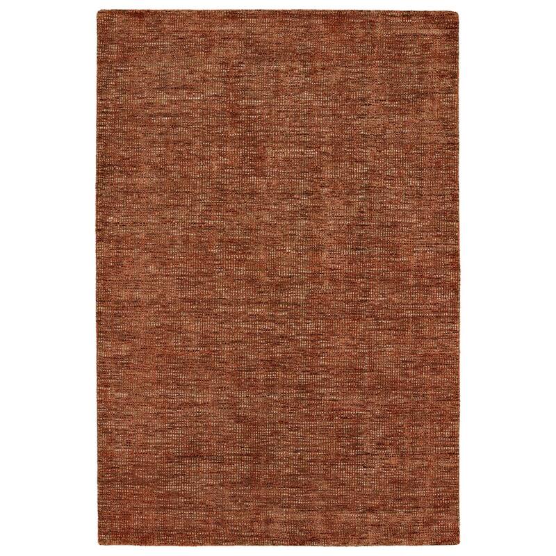 Addison Mission Multi Solid Tone Wool Blend Area Rug - 3' 6" x 5' 6" - Spice - Rectangle