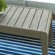 preview thumbnail 8 of 10, Homestyles Sustain Gray Wood Outdoor Coffee Table - 46" x 26" x 16"