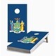 preview thumbnail 1 of 5, New York State Flag Cornhole Game (Choose Wraps or Boards) 2x4 Boards (24" x 48") - Include ALL Accessories