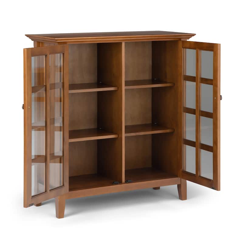 WYNDENHALL Normandy 39-in. Solid Wood Storage Cabinet - 39"w x 17"d x 42.2"h
