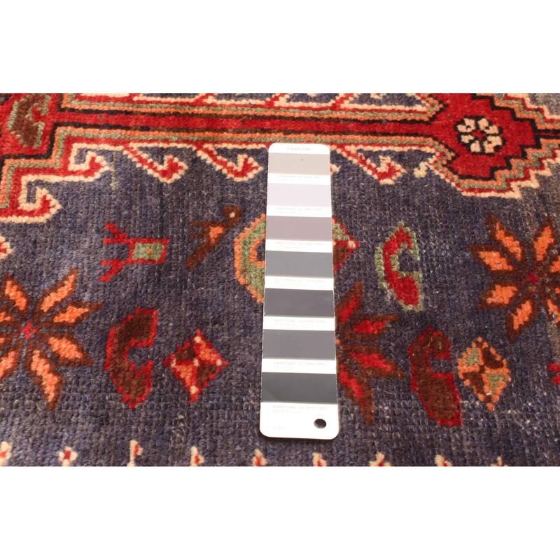 ECARPETGALLERY Hand-knotted Andelz Dark Grey Wool Rug - 3'6 x 6'8