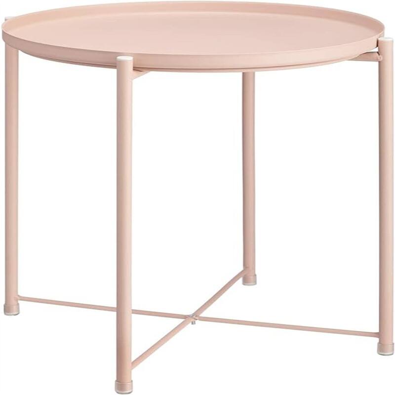 Tray Metal End Table