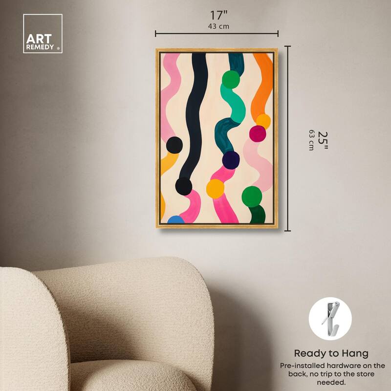 Pearl Colors II Canvas by Art Remedy