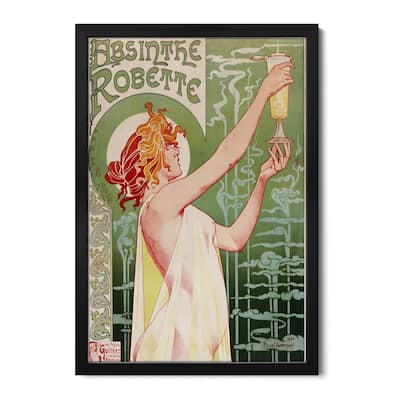 Absinthe Robette Vintage Poster Premium Framed Poster by Henri Privat-Livemont