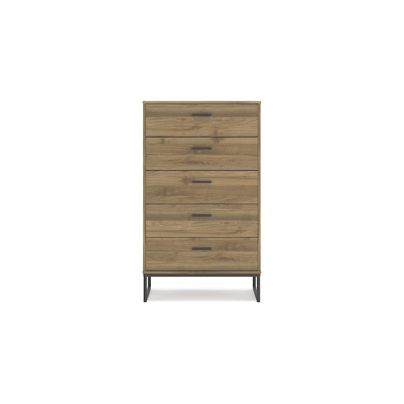 Signature Design by Ashley Deanlow Honey Chest of Drawers