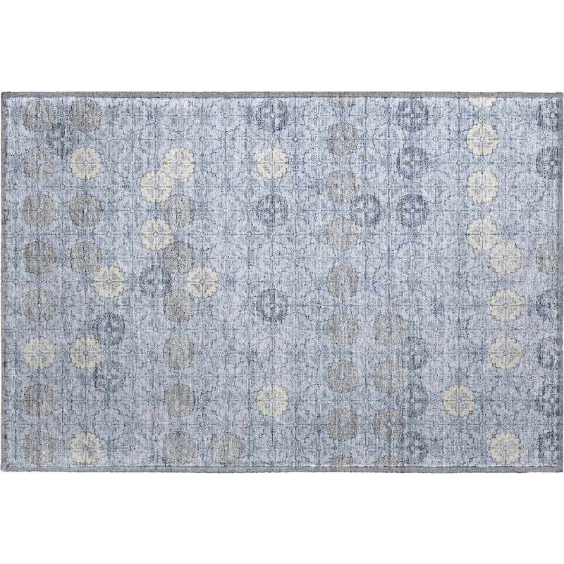 Premium Washable Super Soft Geo Mosaic Mayfield Rug