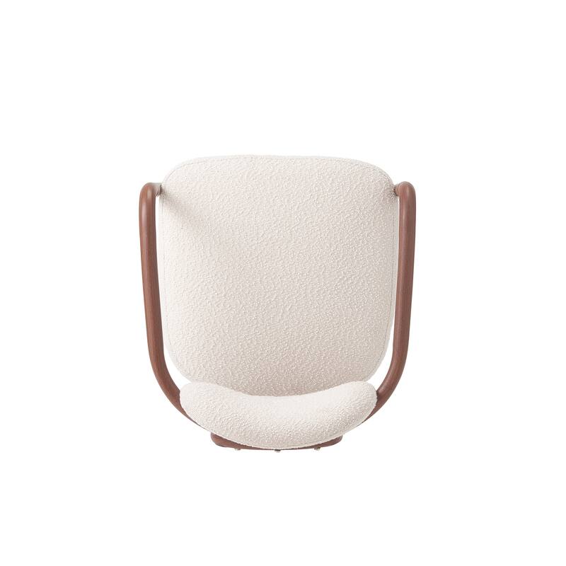 Christopher Knight Home - Maplehaven Modern Upholstered Metal Dining Chair with Maple Grain Finish