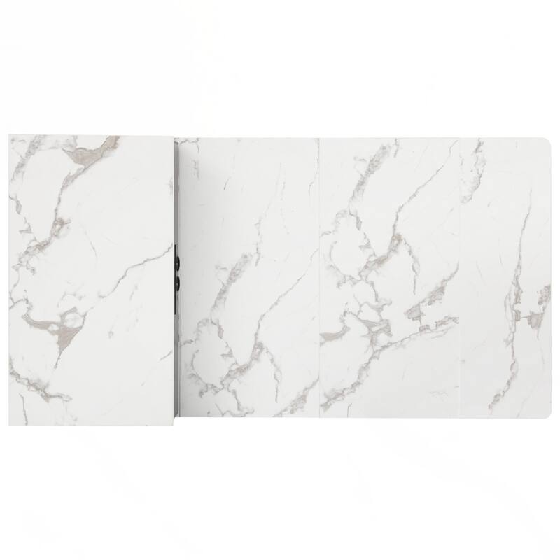 Kitchen Storage Table with Double-sided Storage, Kitchen Island with 2 Drawers