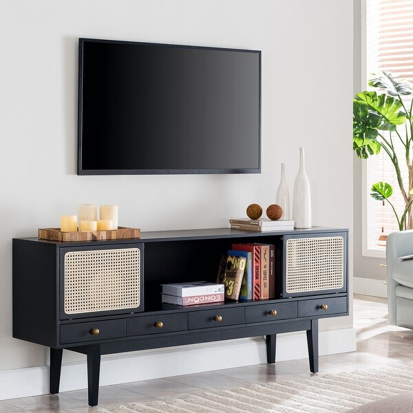 Amherst mid century modern tv stand store