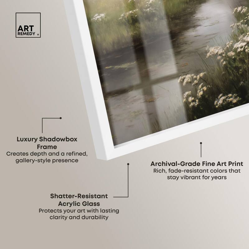 Quiet Waters Shadowbox by Art Remedy