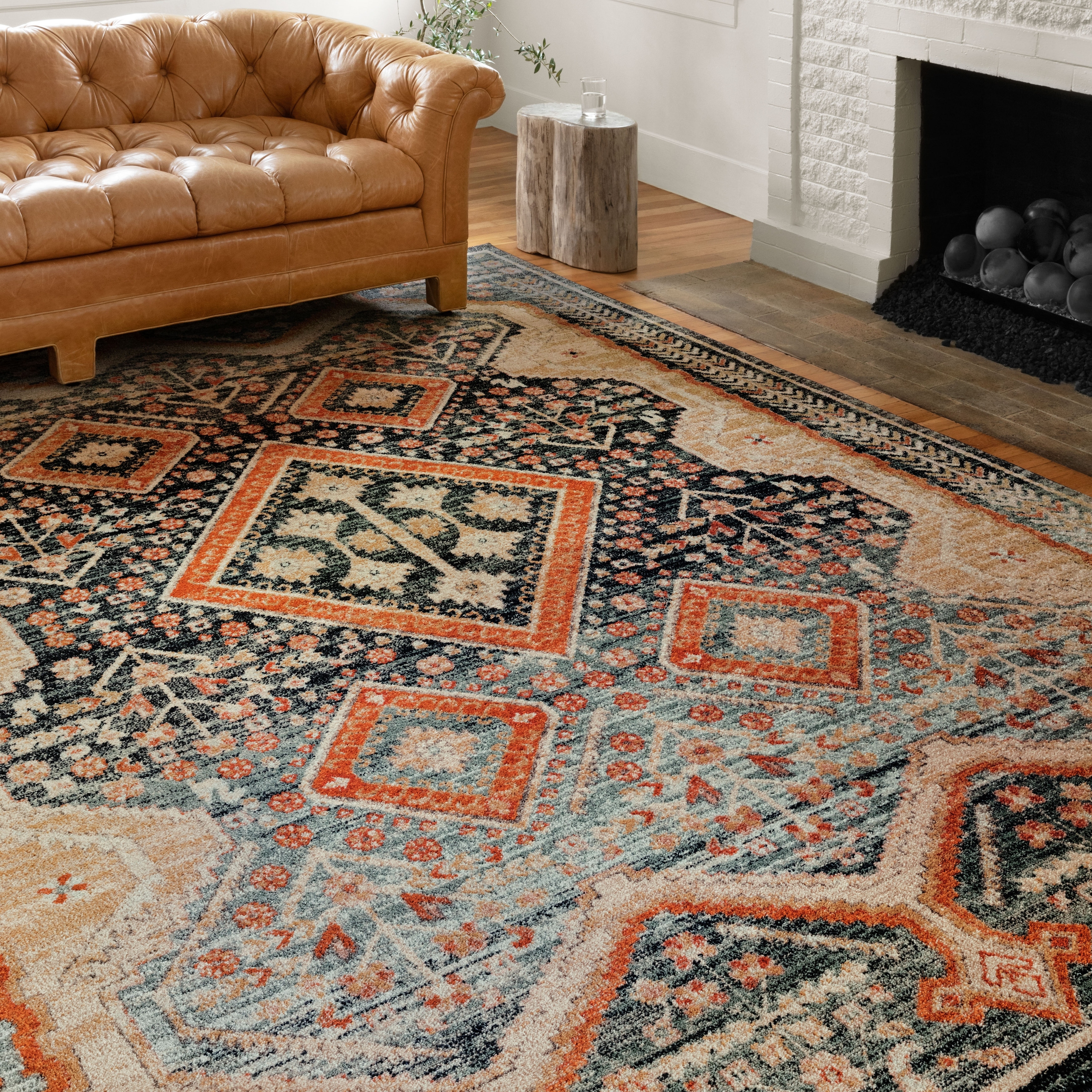 Shop Alexander Home Luxe Ornate Antiqued Distressed Area Rug On Sale Overstock 30732953
