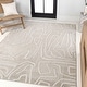 preview thumbnail 97 of 135, JONATHAN Y Dila Geometric Arch Scandi Striped Ivory/Cream Area Rug