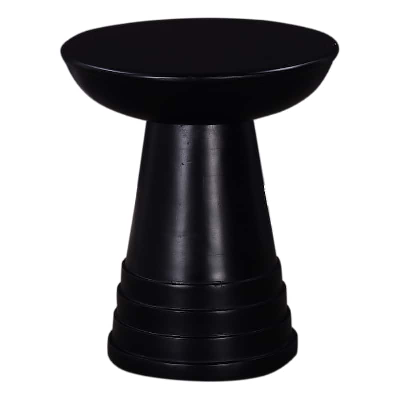 Modern Living Room Round End Table, Accent Side Table,