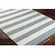 preview thumbnail 12 of 16, Livabliss Cotone Handmade Casual Striped Area Rug