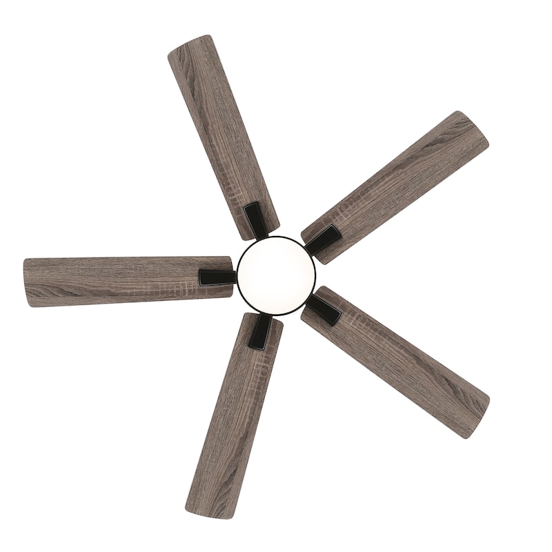52 inch 5 Blade LED Ceiling Fan with Remote and Light Kit