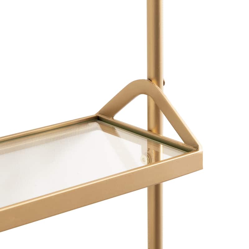 Kate and Laurel Marit Three-Tier Wall Shelf