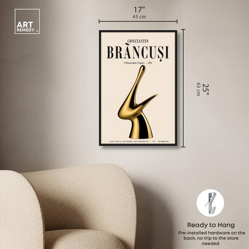 Bird in Space Sculpture Canvas by Art Remedy
