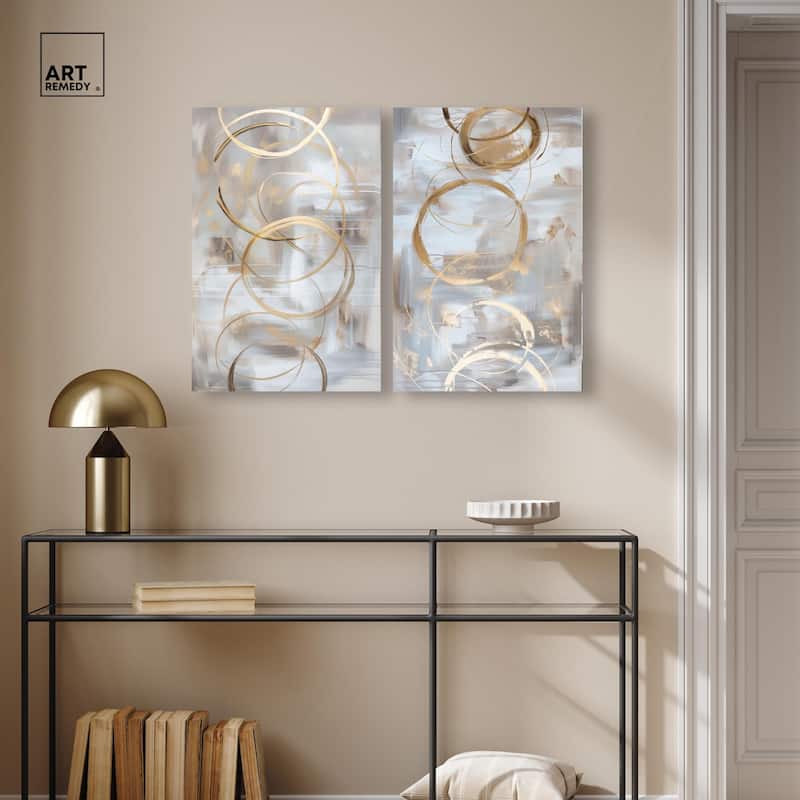 The Dunes Set Canvas Set of 2 by Art Remedy, Gallery Wrapped
