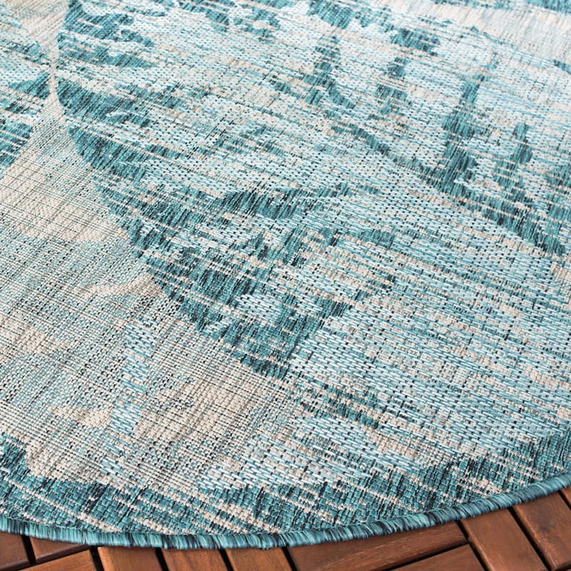 SAFAVIEH Courtyard Frouk Indoor/ Outdoor Waterproof Patio Backyard Rug