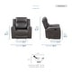 preview thumbnail 3 of 25, Elara 38" Microfiber Manual Reclining Chair with Tab Pull Motion