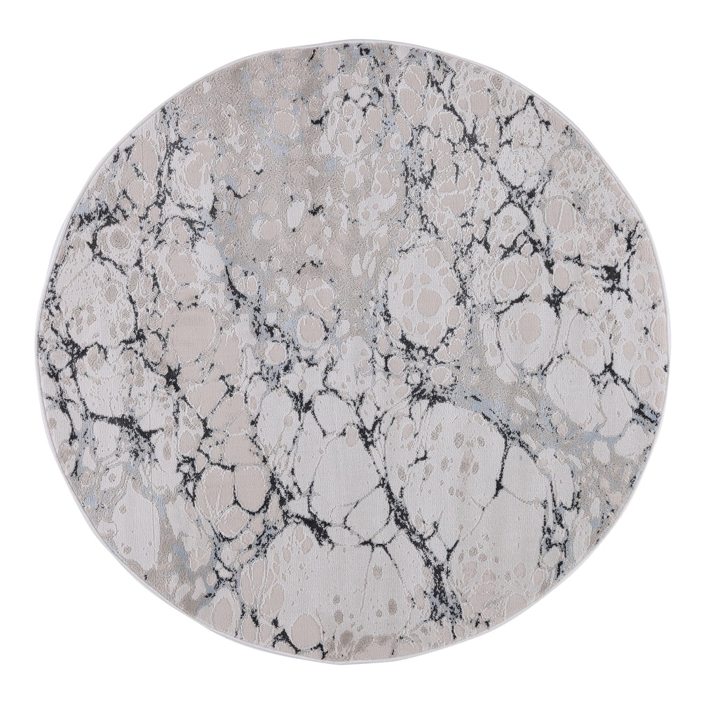 Ilios Collection Textured Abstract Rug