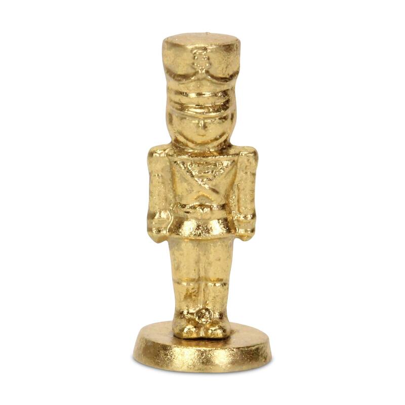 Clara Gold Cast Iron Nutcracker Figurine