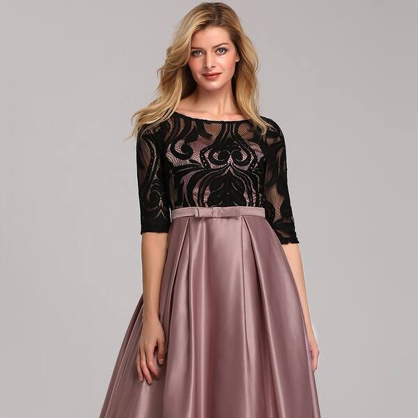 Shop Ever Pretty Womens Lace Half Sleeve Prom Party Formal Evening