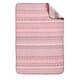 preview thumbnail 2 of 4, s.Oliver Pink Organic Cotton Tribal Baby Blanket