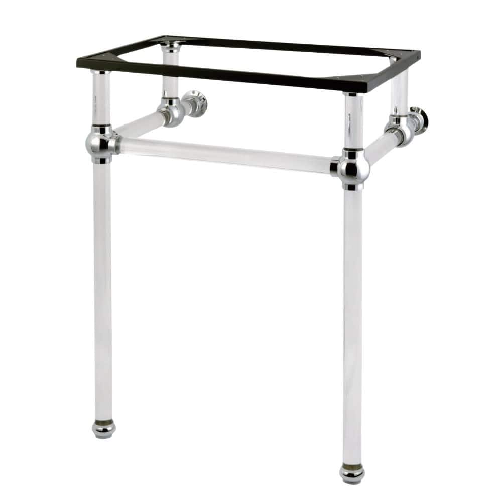 Kingston Brass Templeton 24" Acrylic Wall Mounted Console Legs