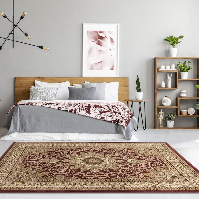 Luxe Weavers Oriental Floral Medallion Area Rug, Indoor Floor Cover
