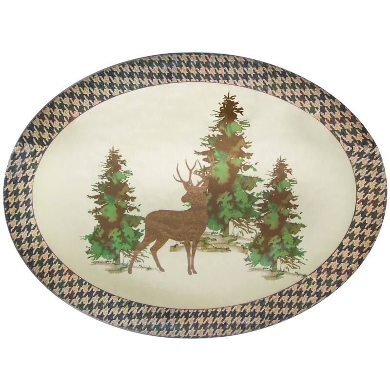 Paseo Road by HiEnd Accents Joshua Melamine Serving Platter