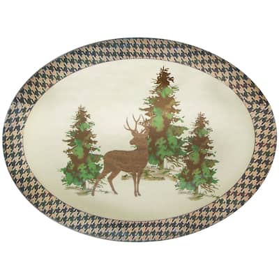 Paseo Road by HiEnd Accents Joshua Melamine Serving Platter