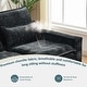 preview thumbnail 28 of 34, Modern Comfy Chenille L Shaped Sectional Sofa