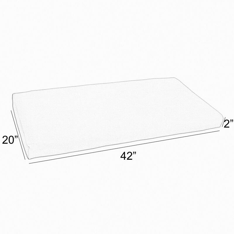 Sorra Home Outdoor Bench Cushion